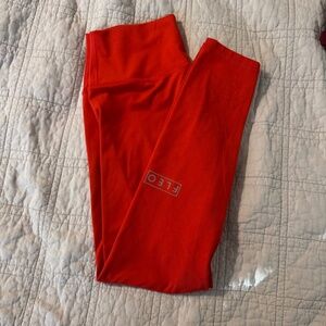 Salsa red Fleo el toro leggings
